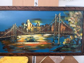 MCM ACRYLIC ART ASHBROOK 