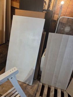 Table tops 36 inch $25 48 inch 35 . Screw in Legs $3 ea