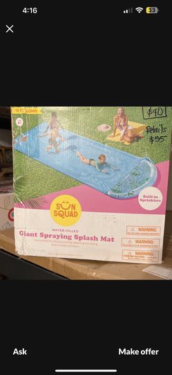 Giant Spraying Splash Mat 15 Ft