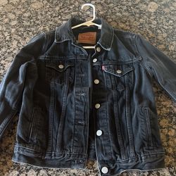 Women’s Black Denim Levi jacket