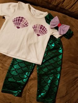Infant mermaid outfit