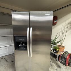 Good Working Stainless KitchenAid Refrigerator/freezer