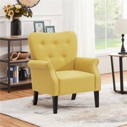 Fabrics Upholstered Accent Chair Arm Chair for Living Room