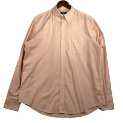 Ralph Lauren Black Label Shirt Mens Pink French Cuff Solid Cotton XL