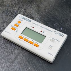 BOSS TU-80 GUITAR TUNER & METRONOME
