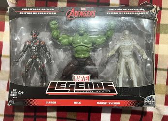 Marvel Legends Hulk Vision Ultron Three Pack