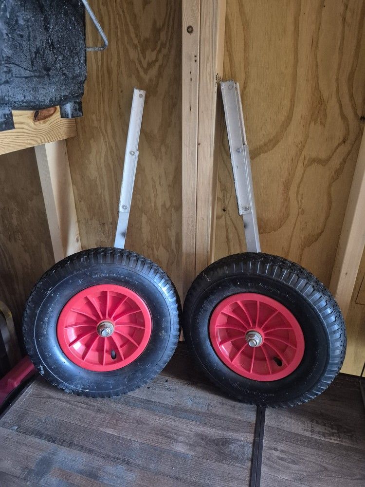 Dhingy / Jon Boat Launch Wheel Set 