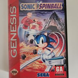 Sonic The Hedgehog Spinball Sega Genesis