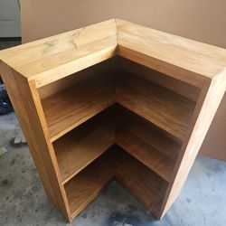  Corner Tables,  Corner Chelf And Pantry Style Cabinet Shelf