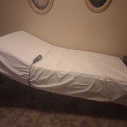 Medical Bed W/Adjustable Frame & Mattress
