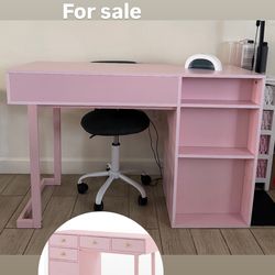 Nail Tech Table And Chair