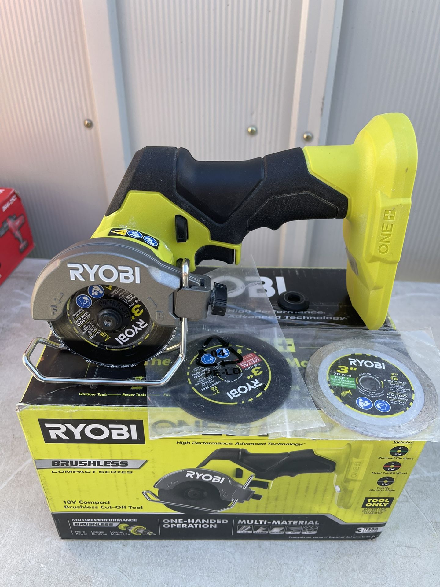 RYOBI ONE+ HP 18V Brushless Cordless Compact Cut Off Tool (Tool Only)