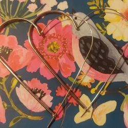 Women's Heart Hoop Earrings