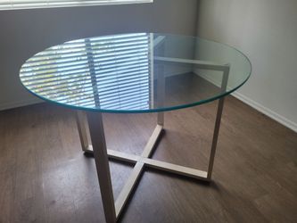 Glass table