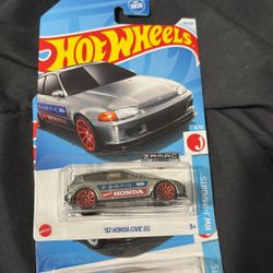 Hot Wheels 92 Honda Civic EG Zamac Rare