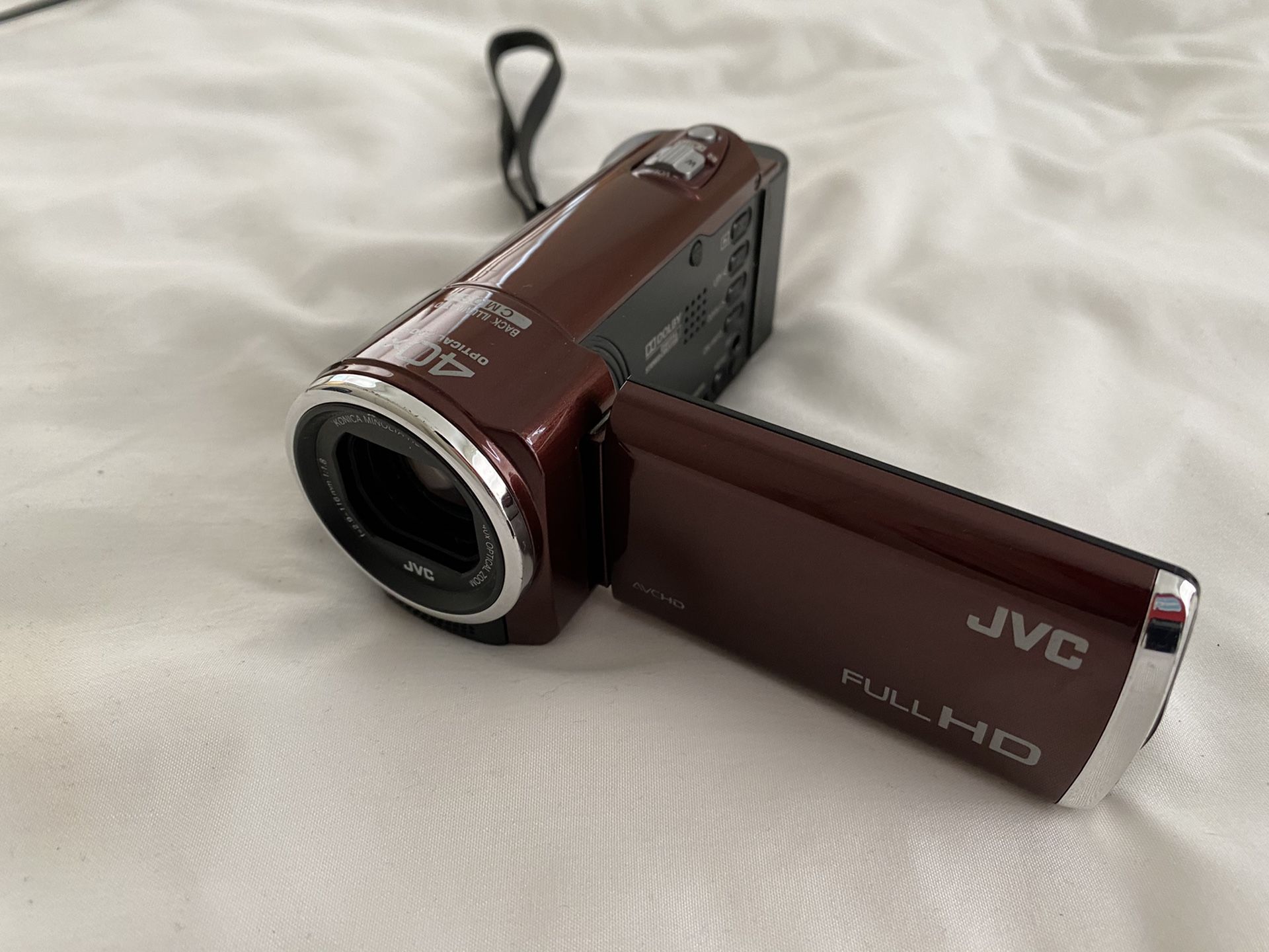 JVC Full HD Camcorder Red