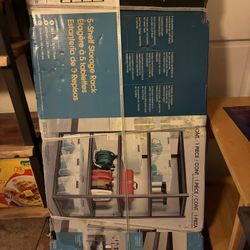 Whalen Metal Shelf Unit