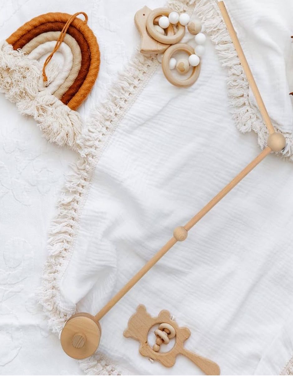 Wooden mobile Arm