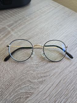 Youth eyeglasses silver frame