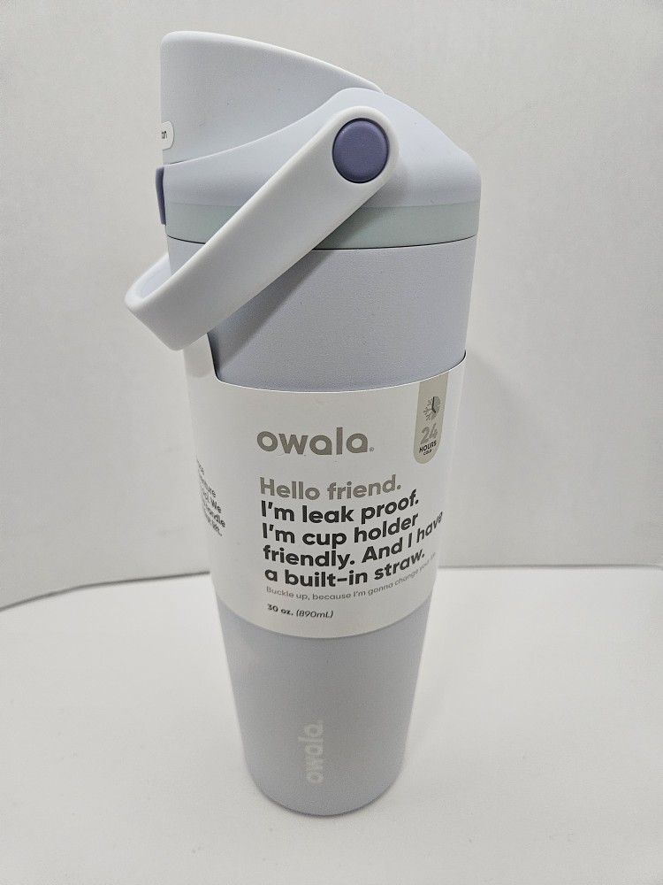 Owala 30oz Water Bottle Color Light Blue