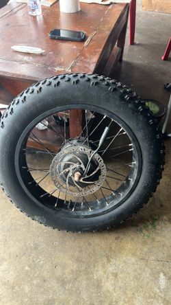Electric bicycle wheels