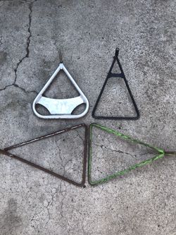 Dirtbike triangle stands
