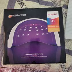 82W UV Nail Lamp, Fast Curing Gel Nail Polish with 3 Timers and LCD Display,Professional LED Nail Dryers with Auto Sensor
