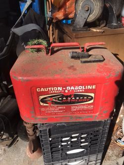 Antique boat tank
