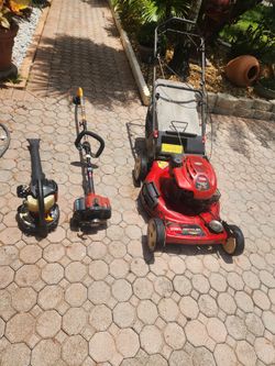 lawnmower as is condition