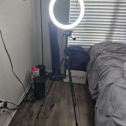 Led Ring Light Influencer With Stand Usb Plug Multi Light Options