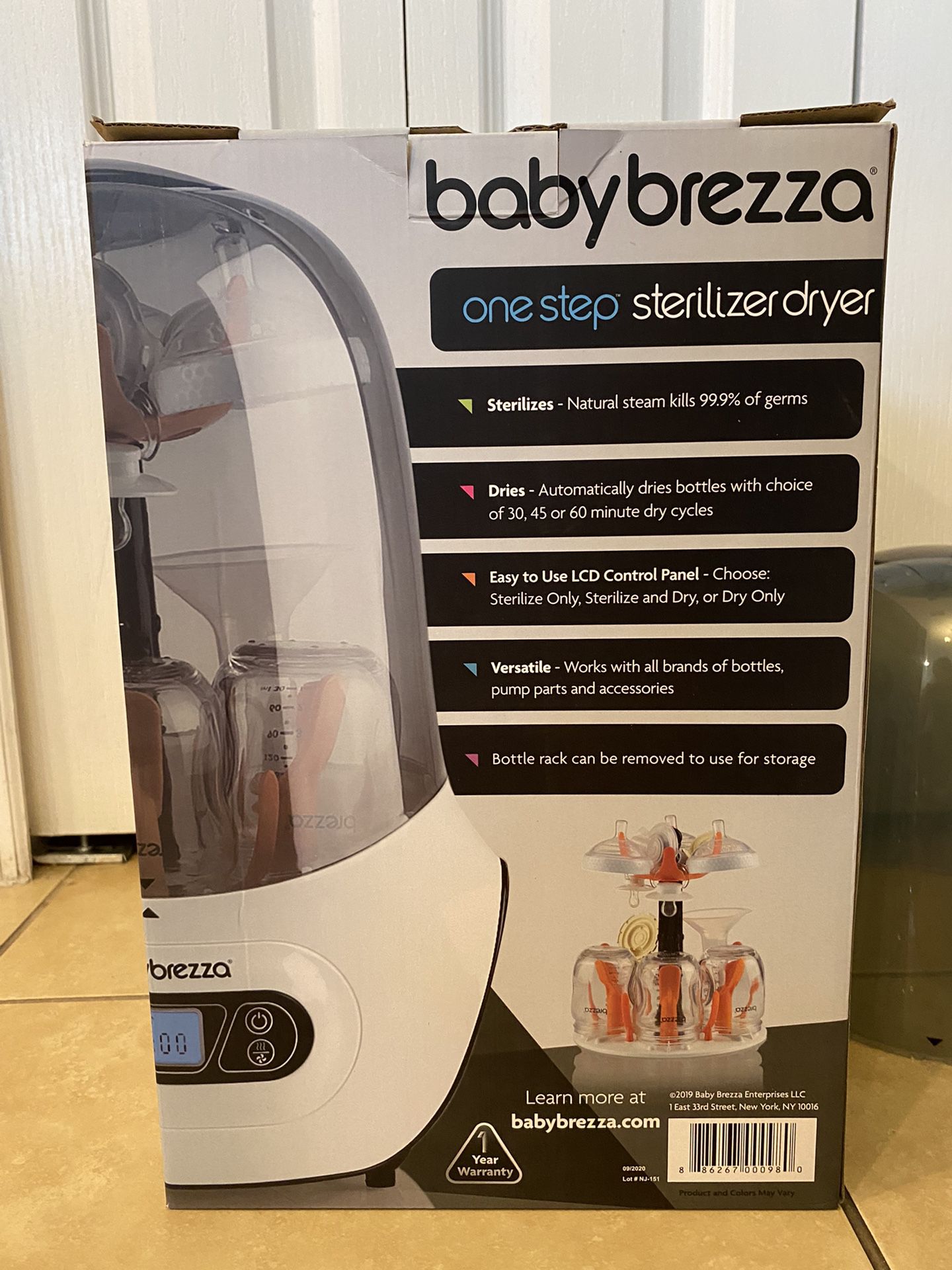 Baby Brezza Steriliser Dryer 