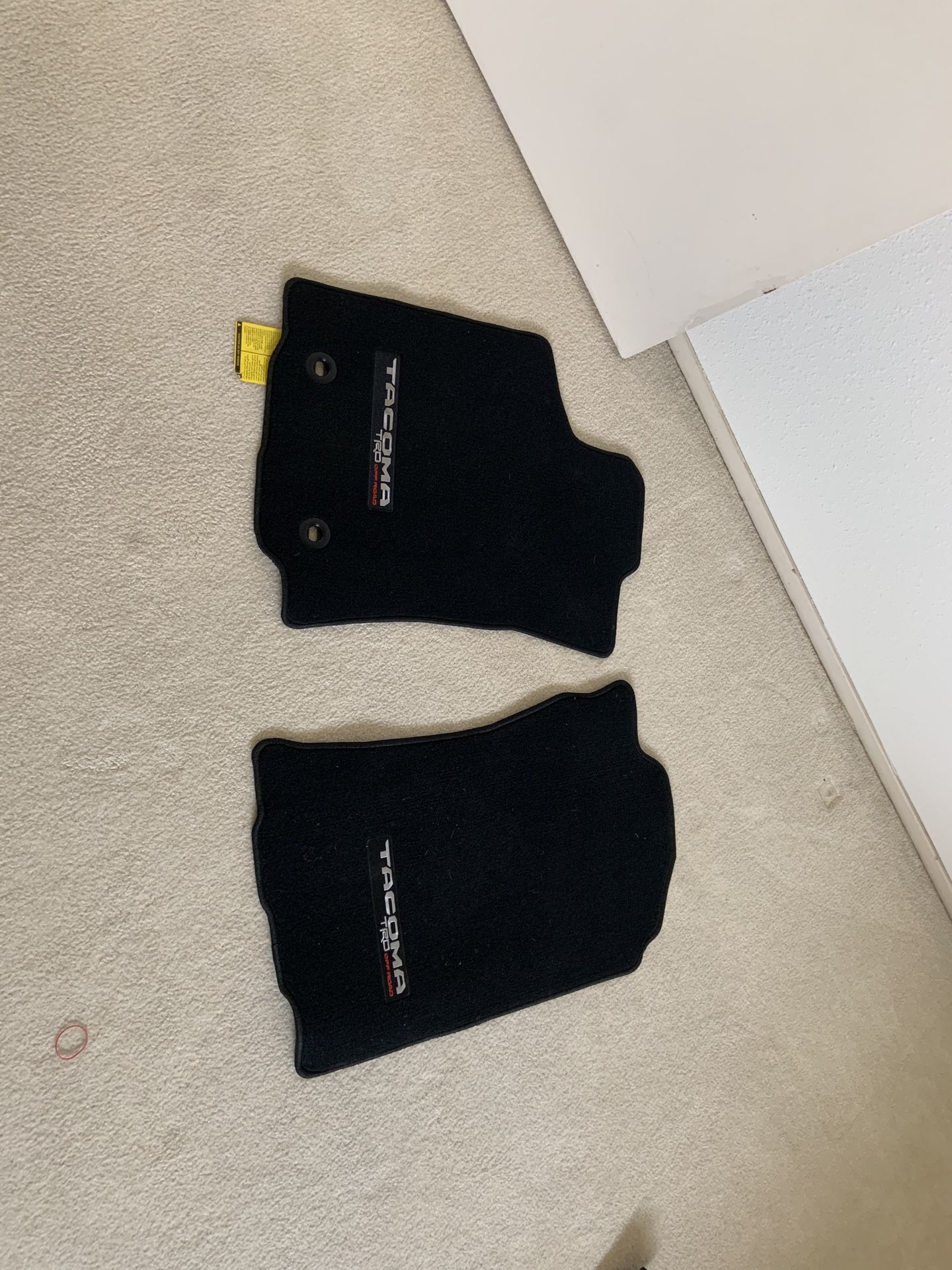 2017 Toyota Tacoma trd off road floor mats