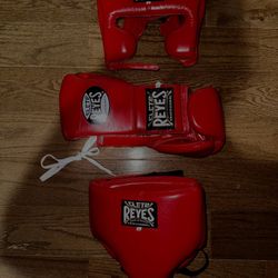 Cleto Reyes Sparring Set Classic Red 