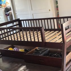 Twin bed frame