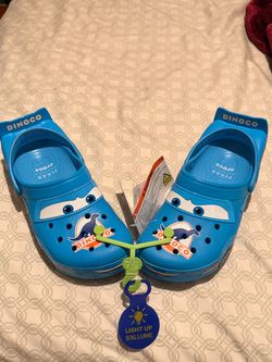 Lighting McQueen Dinoco Crocs