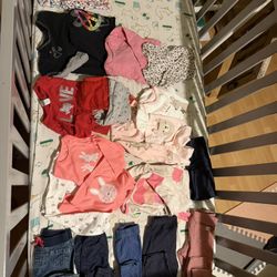 Baby Girl Clothes Size 12 Month 