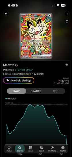 Trading for Perfect Order cards