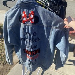 Denim Minnie Mouse Jacket