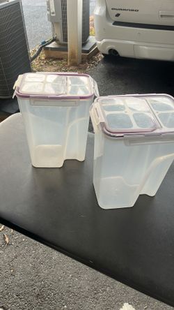 Heavy Duty Plastic Snap Wear Containers