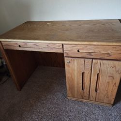 Sturdy Oak Desk