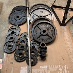 Olympic Weights With Bench