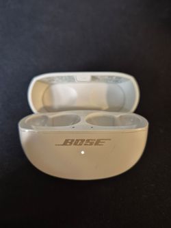 CHARGING CASE ONLY for Bose Ultra Open Earbuds, Original, White Smoke