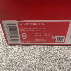 Womens Nike Dunk Hi FLS Size 9W