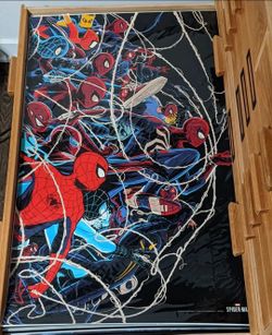 Marvel Spider-Man Print Poster SDCC 2021 César Moreno MONDO New