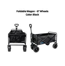 Foldable Wagon - 8" Wheels