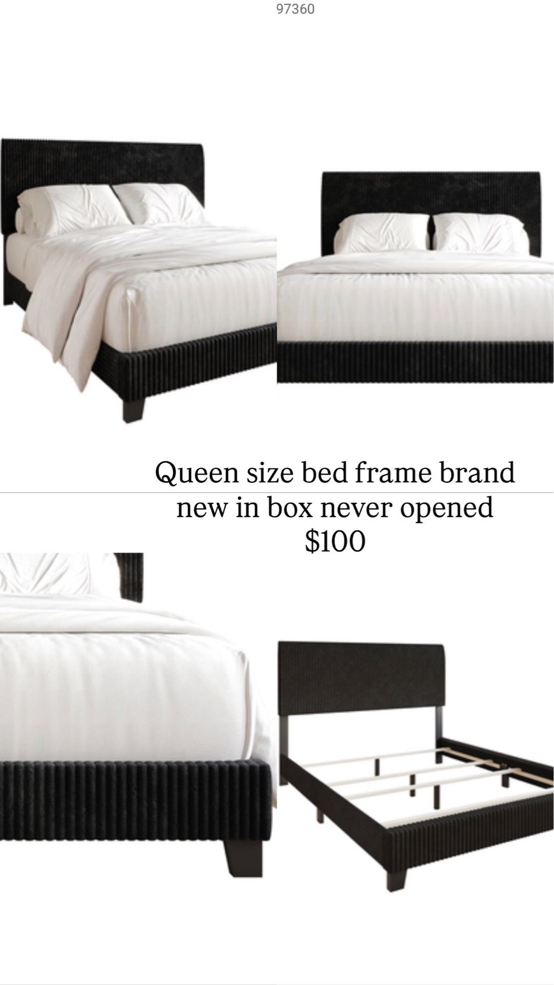Queen bed frame