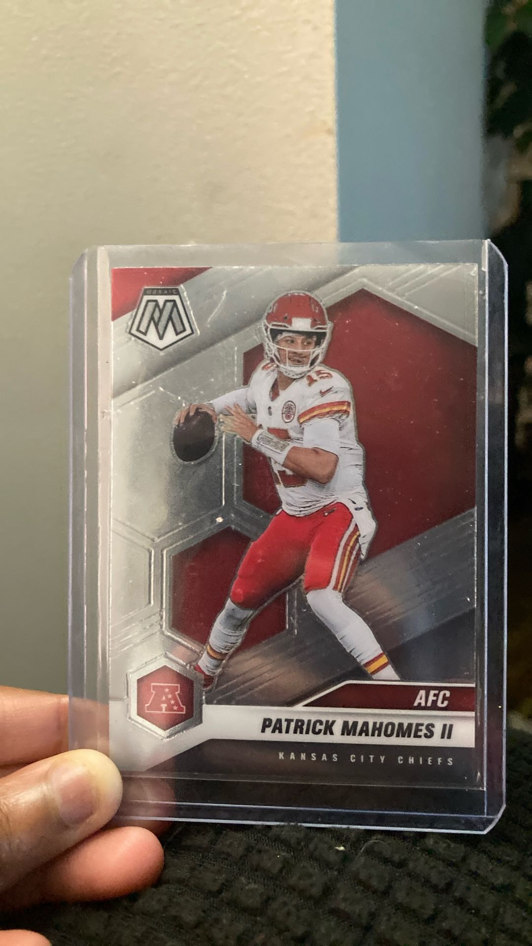 Patrick Mahomes Football Card