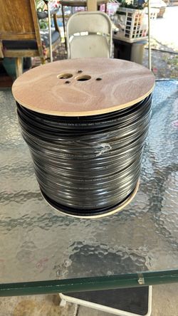 Rg59 coax cable with 18-2 power cable for analog cameras