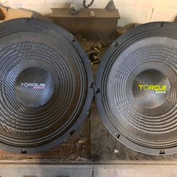 Torque 15" Carbon Fiber Woofers