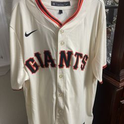 NIKE GIANTS JERSEY LARGE NEW 